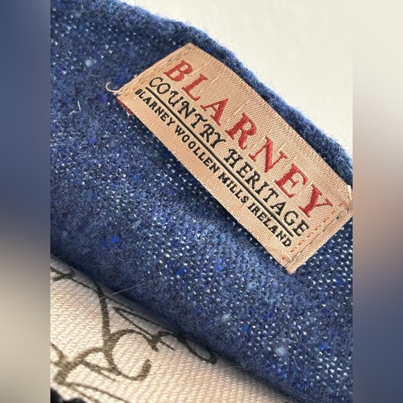 Blarney Woolen Mills Wool Poncho (One Size) Made in Ireland 🇮🇪 ☘️ - Picture 5 of 6